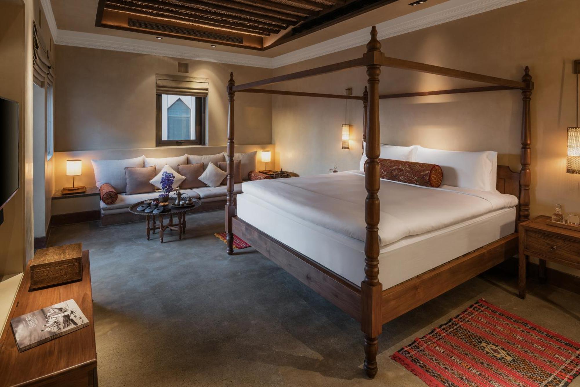Отель The Chedi Al Bait, Шарджа Экстерьер фото A bedroom at the hotel
