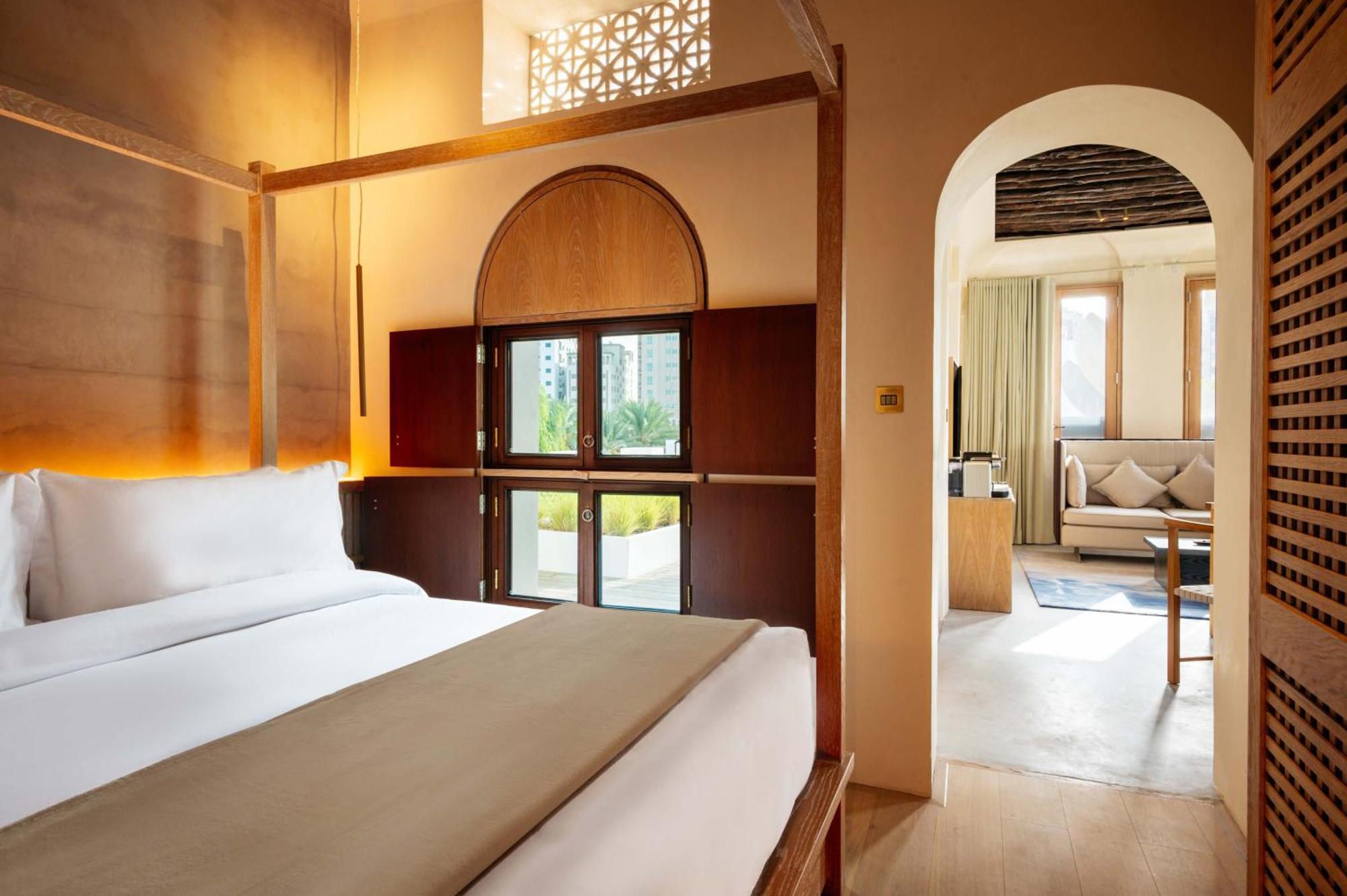 Отель The Chedi Al Bait, Шарджа Экстерьер фото A room at the hotel