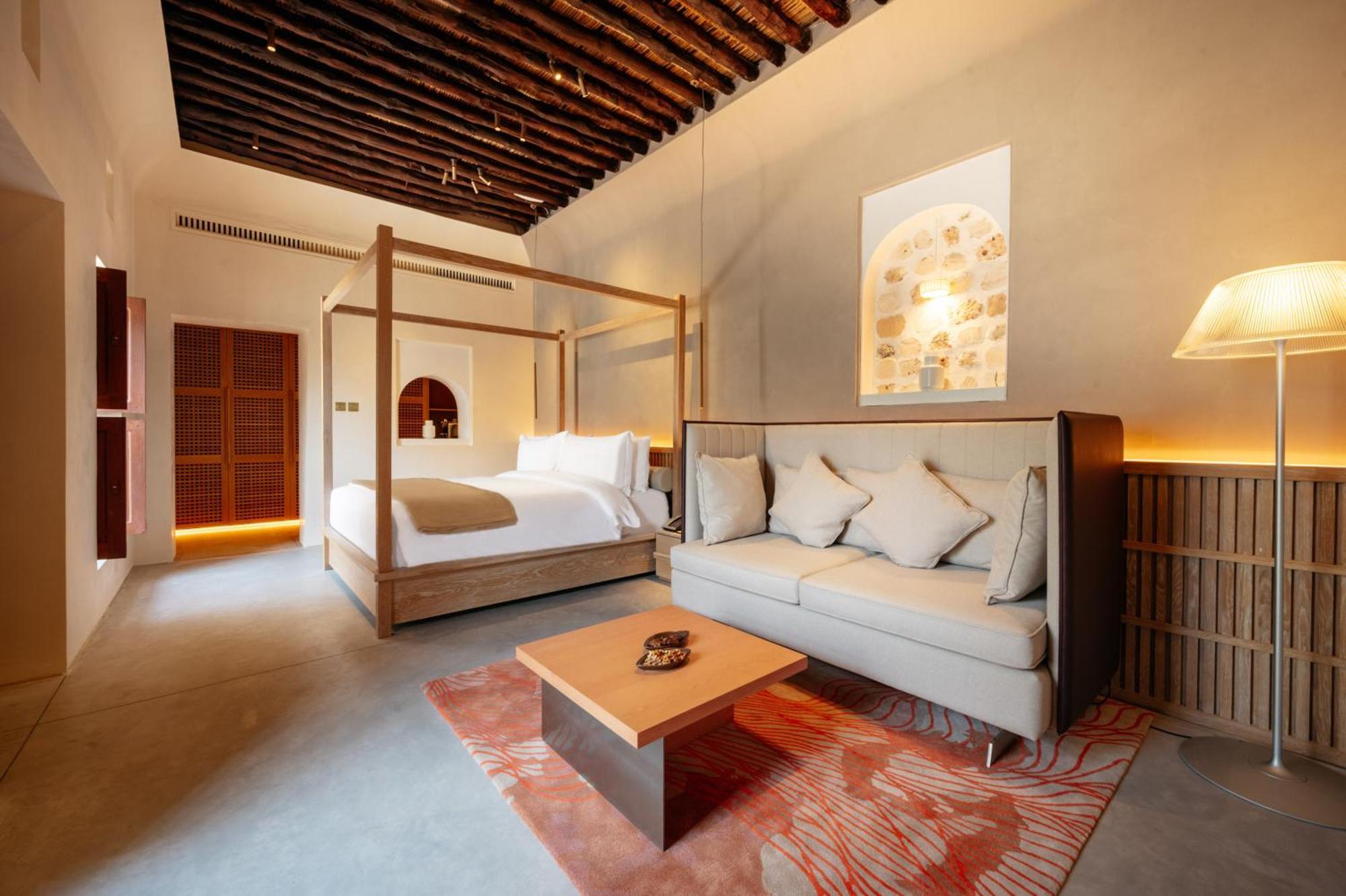 Отель The Chedi Al Bait, Шарджа Экстерьер фото A bedroom at the hotel