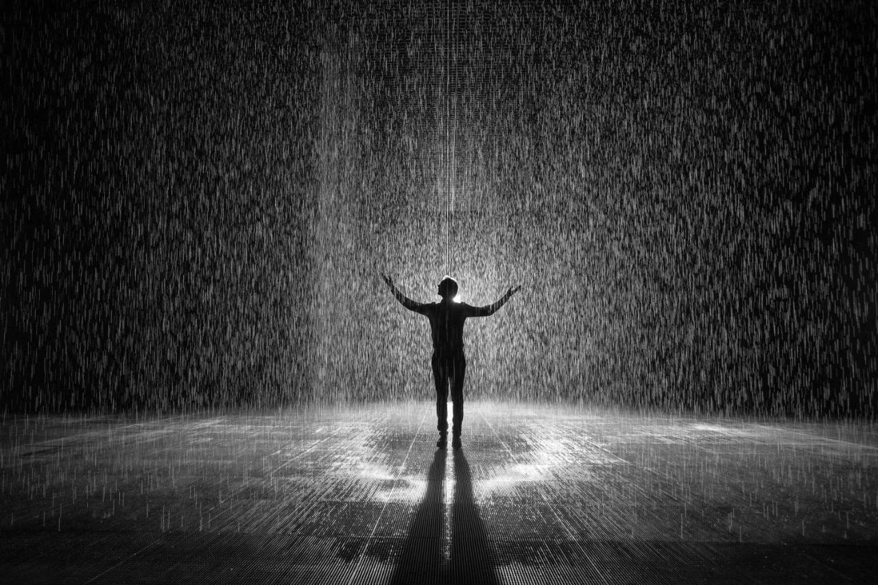 Отель The Chedi Al Bait, Шарджа Экстерьер фото Rain Room by Carsten Egevang